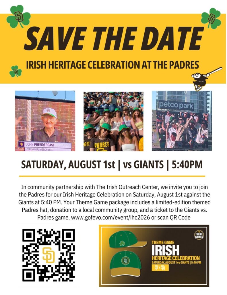 Irish Night At The Padres